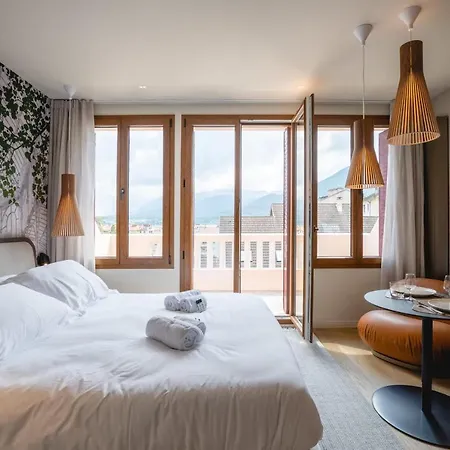 Le Nid Du Favre I - Charming With Stunning View Annecy